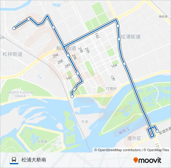 公交35区间车路的线路图