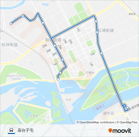 公交35区间车路的线路图