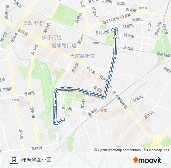 364路支线 Bus Line Map