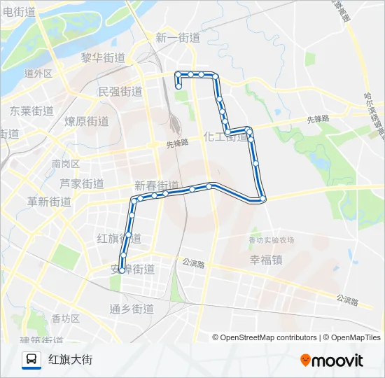 367路区间 Bus Line Map