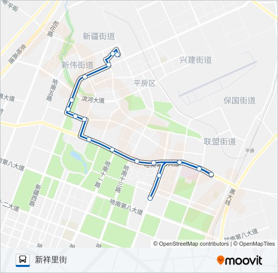 370路支线 bus Line Map