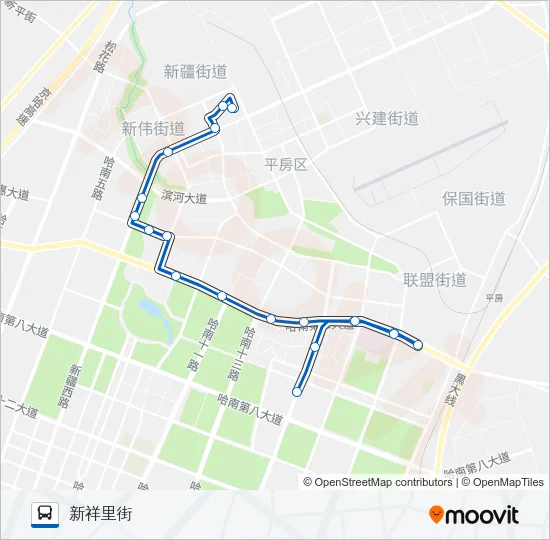 370路支线 Bus Line Map