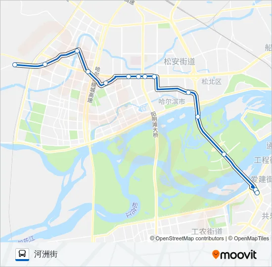 公交80王玉村支线路的线路图