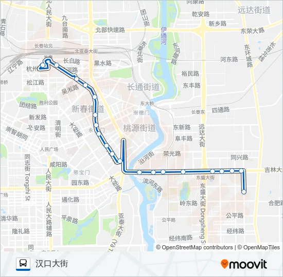 G1路 Bus Line Map