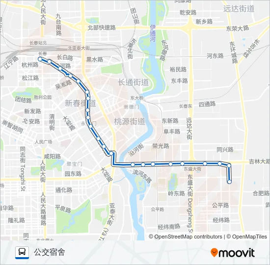 G1路 Bus Line Map