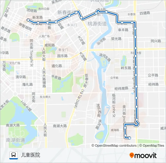 4路 Bus Line Map