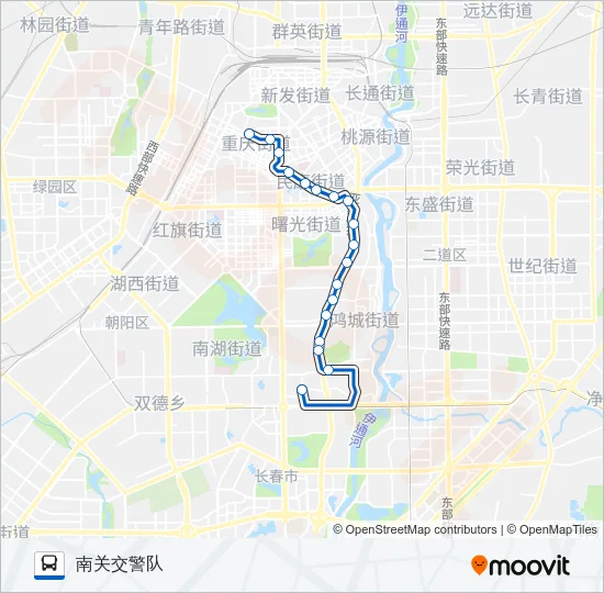 5路 Bus Line Map