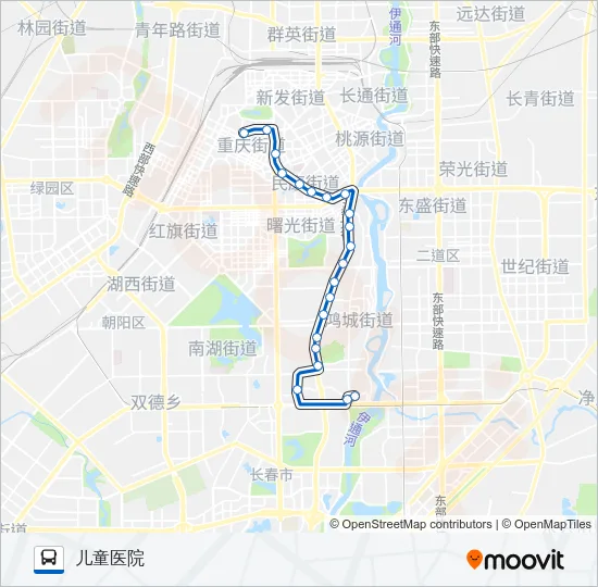 5路 Bus Line Map