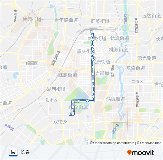 公交6路的线路图