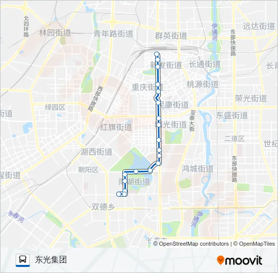 6路 Bus Line Map