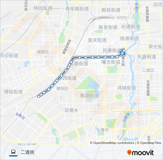 公交9路的线路图