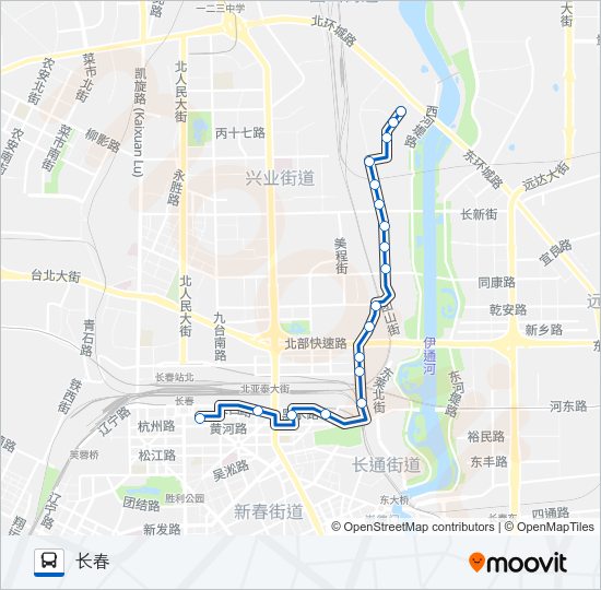 10路 Bus Line Map