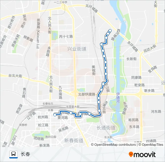 10路 Bus Line Map