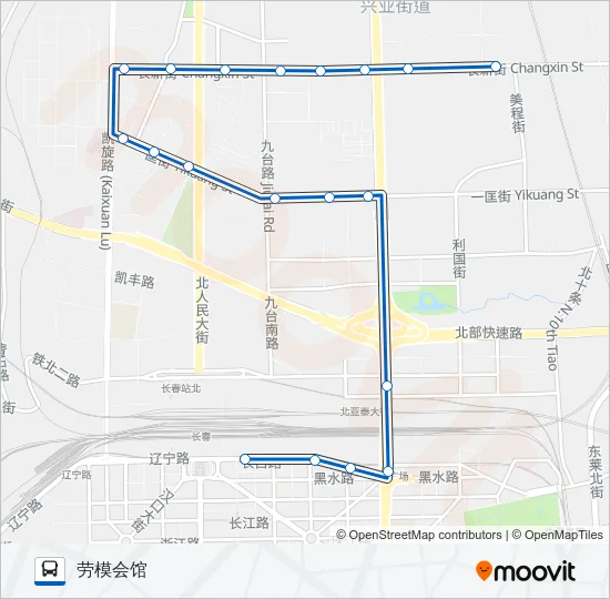 11路 Bus Line Map