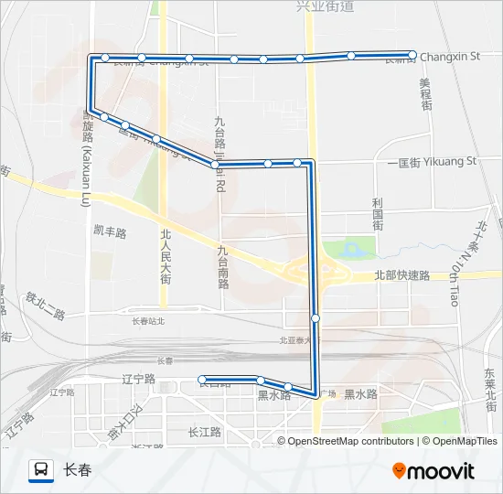 11路 Bus Line Map