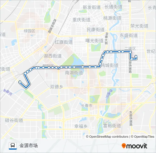 20路 Bus Line Map