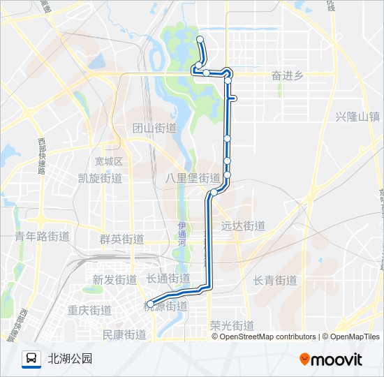 3路A Bus Line Map