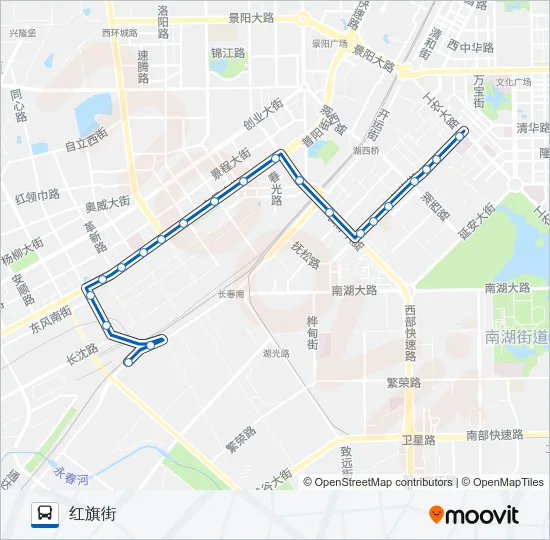 52路 Bus Line Map