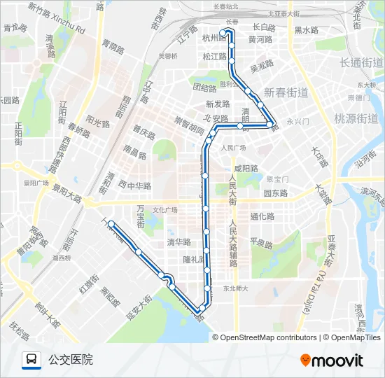 62路 Bus Line Map
