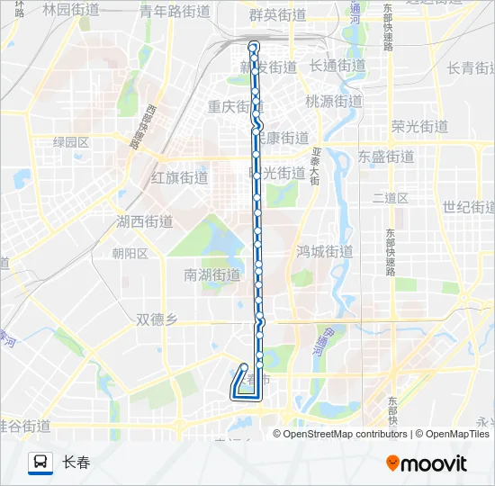 66路 Bus Line Map