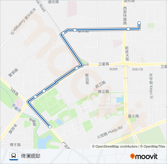 6区间 Bus Line Map