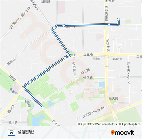 6区间 Bus Line Map