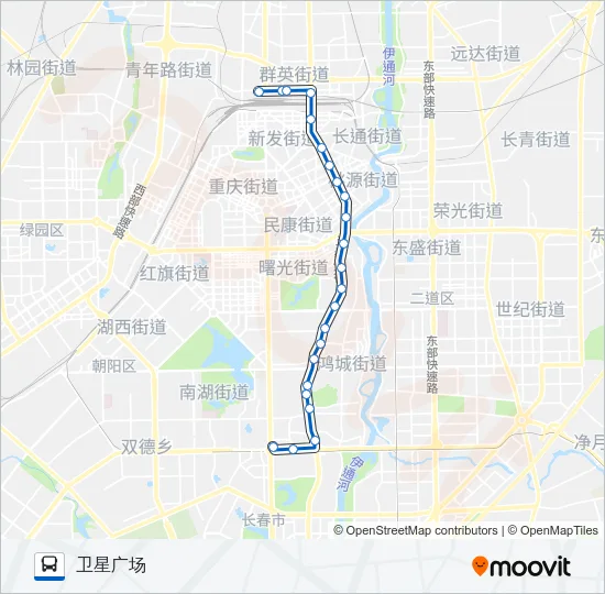 88路 Bus Line Map