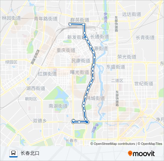 公交88路的线路图