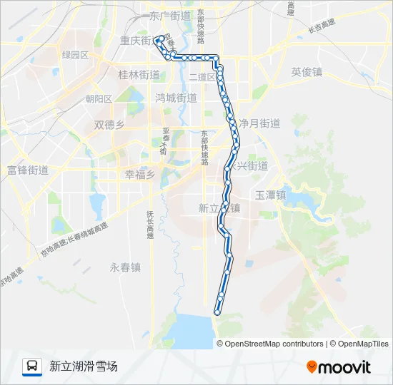 103路 Bus Line Map
