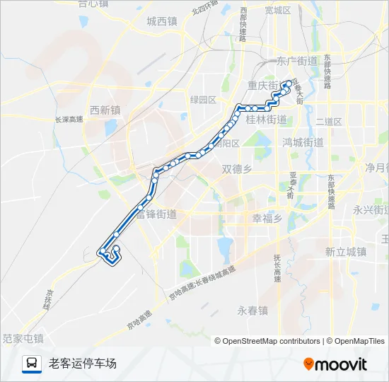 104路 Bus Line Map