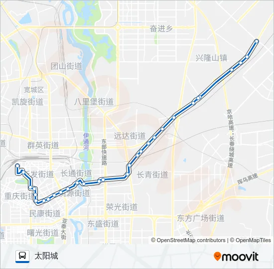 106路 Bus Line Map