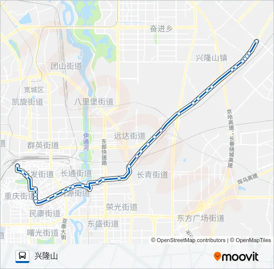 106路 Bus Line Map
