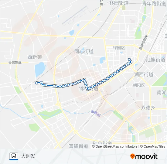 108路 Bus Line Map