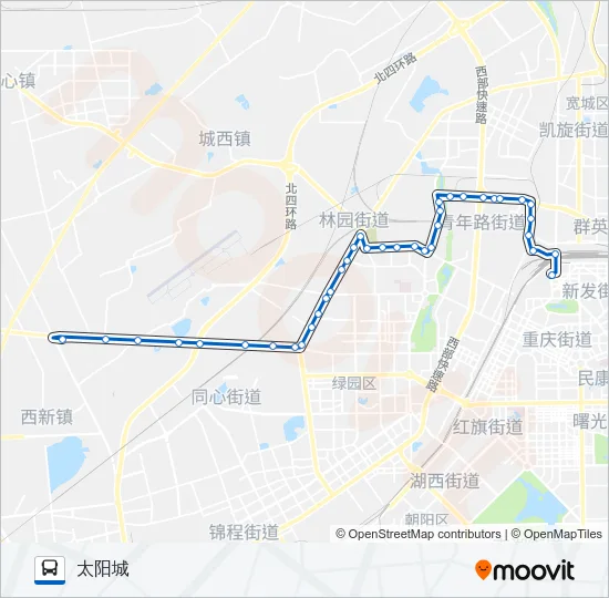 109路 Bus Line Map