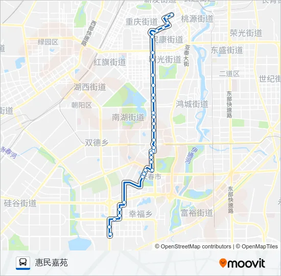 111路 Bus Line Map