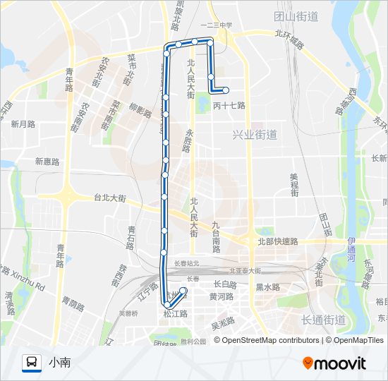 113路 Bus Line Map