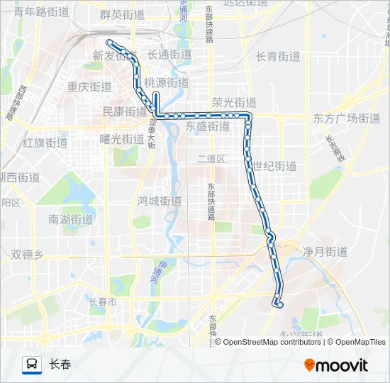 115路 Bus Line Map