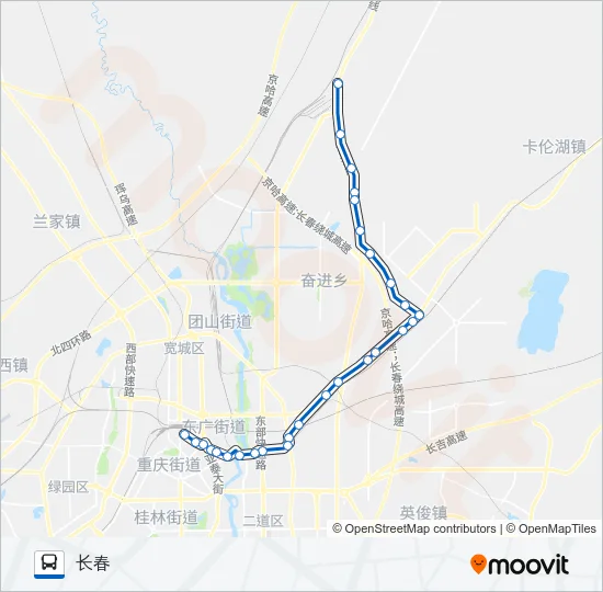 116路 Bus Line Map