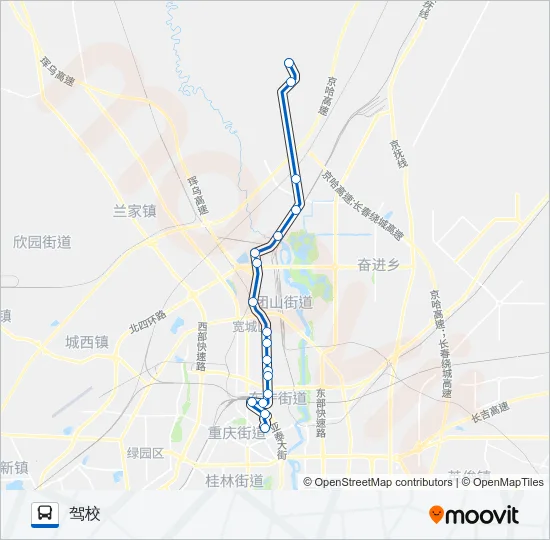 118路 Bus Line Map