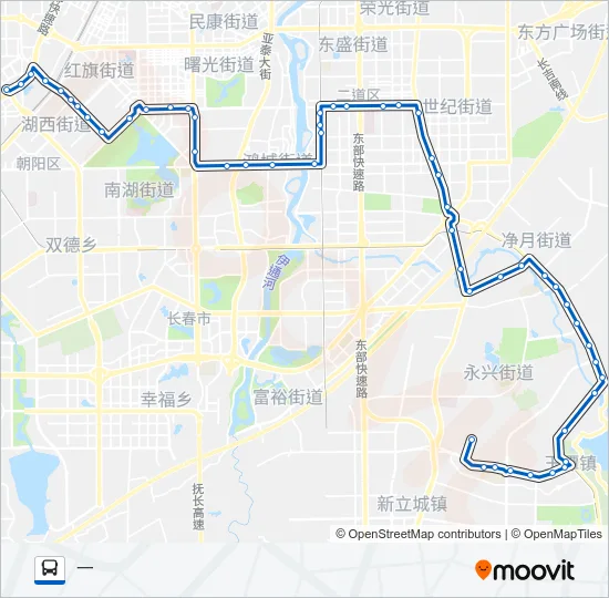 120路 Bus Line Map