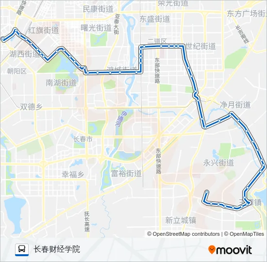 120路 Bus Line Map