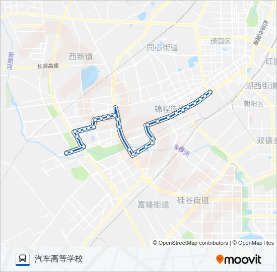 121路 Bus Line Map