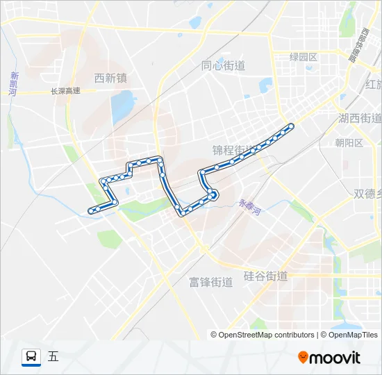 121路 Bus Line Map