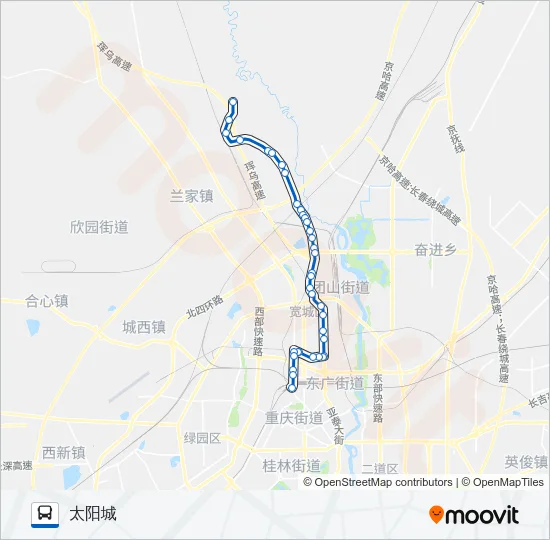 123路 Bus Line Map