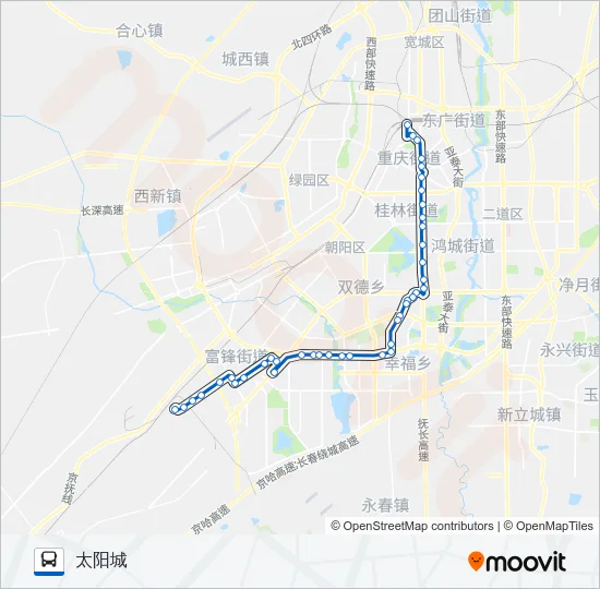 124路 Bus Line Map