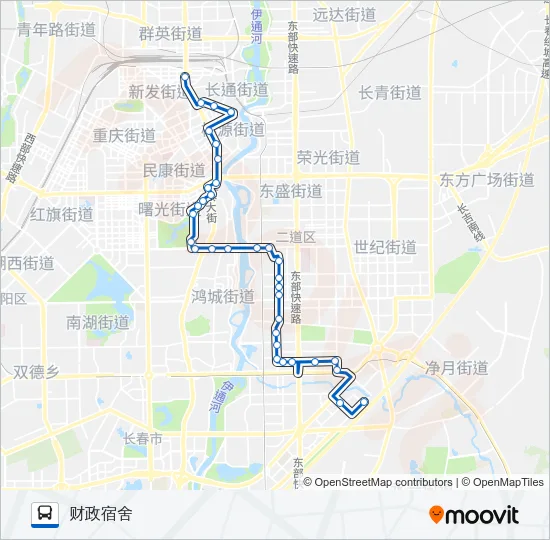 125路 Bus Line Map