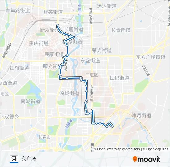 125路 Bus Line Map