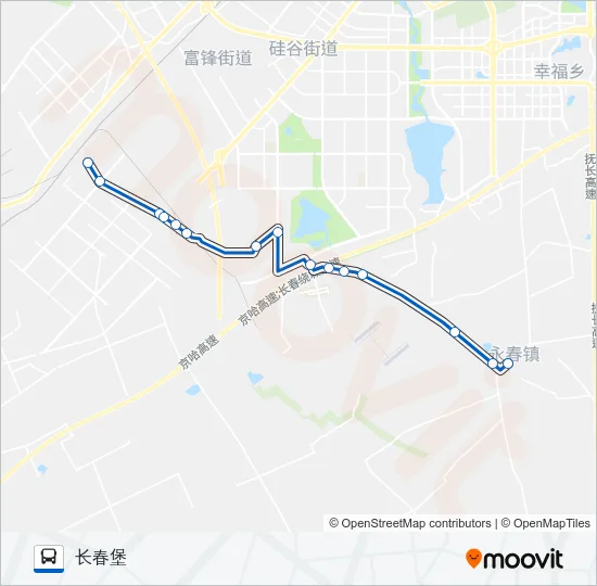 133路 Bus Line Map