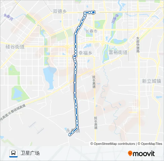 136路 Bus Line Map