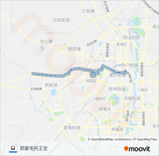 137路 Bus Line Map